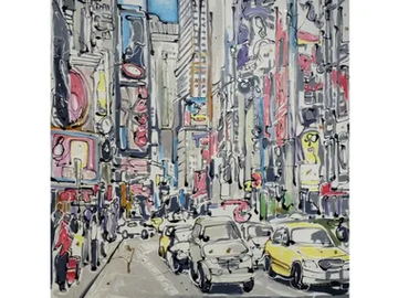 La Carrera - Canvas Painting by NOVOCUADRO ART COMPANY - view 2